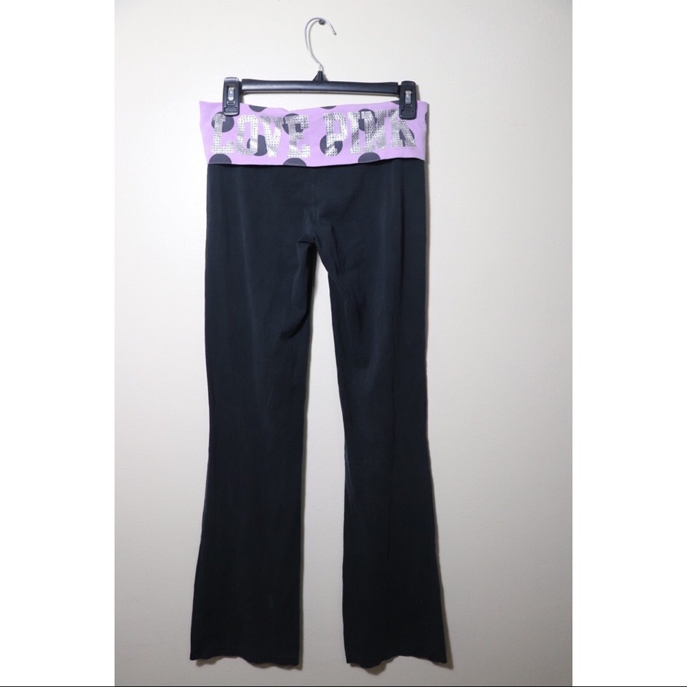 ✨PINK/ Victoria’s Secret✨ Polkadot Yogas